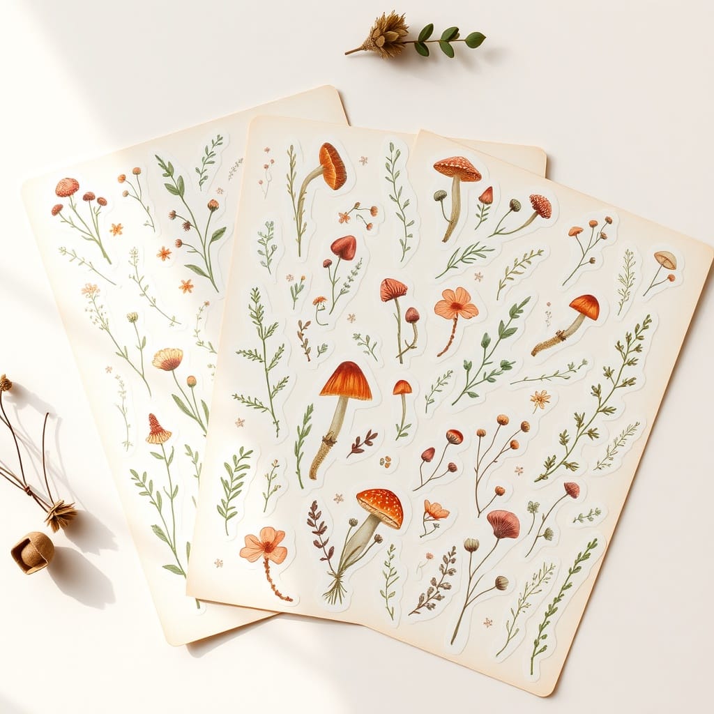 Wildflower Sticker Sheet Bundle